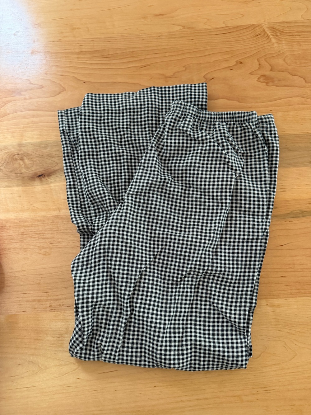 a new day Black & White Gingham Bermuda Shorts